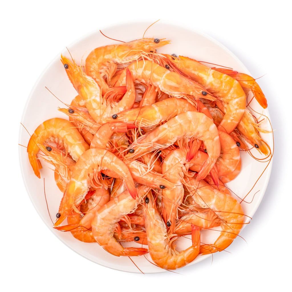 Camarones Cocidos de Taiwán Yens, Congelados 50/60 unidades 850 g