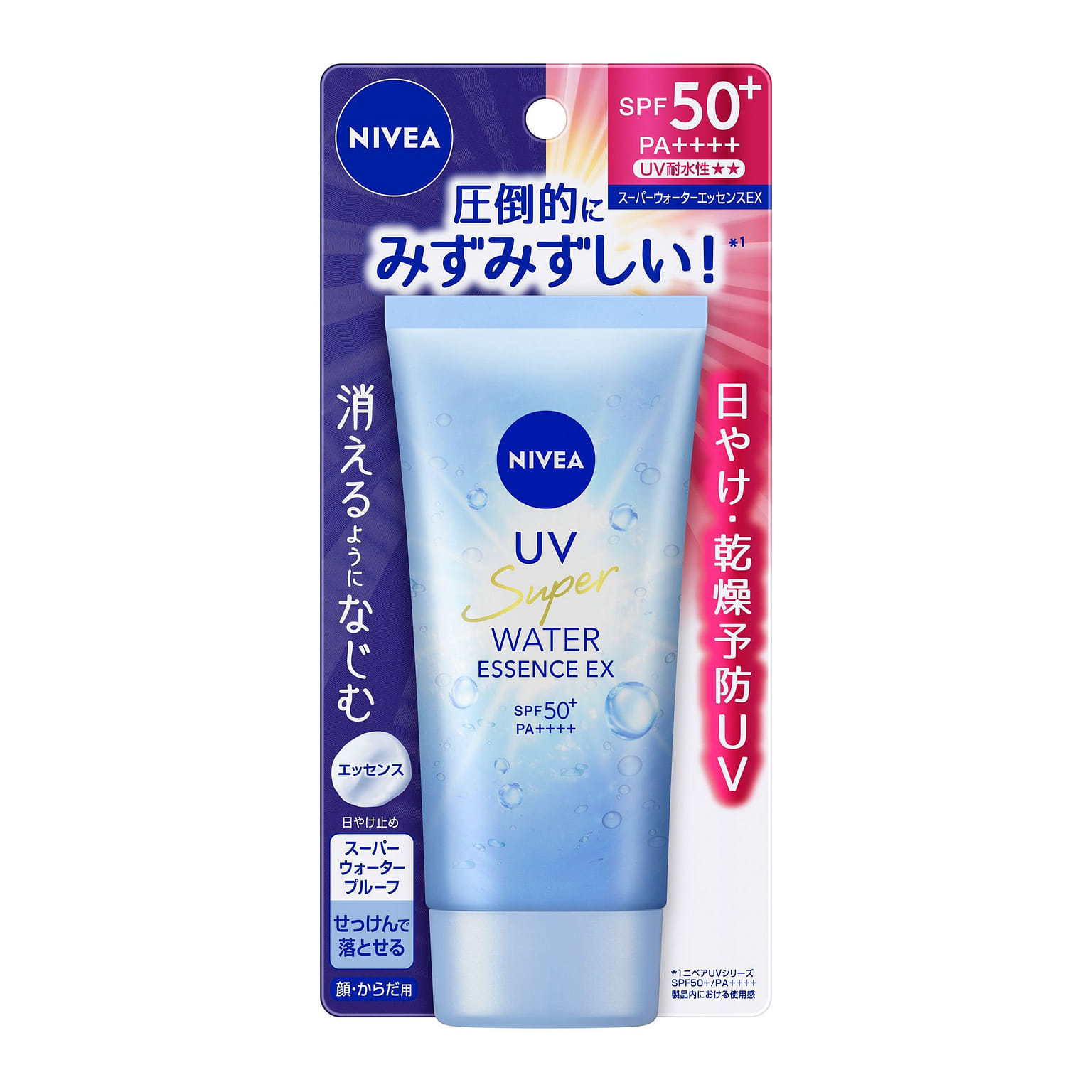 Kao Nivea UV Water Essence EX SPF50+/PA++++ 80 g