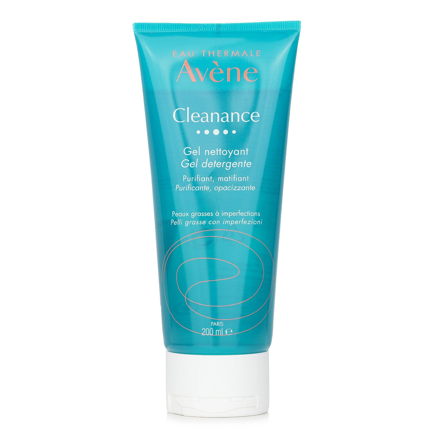 Avene Cleanance Cleansing Gel - For Oily, Blemish-Prone Skin 200ml/6.7oz 200 มิลลิลิตร