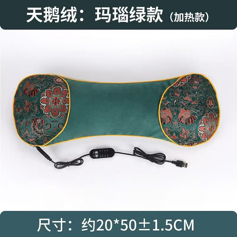 Electric heating moxa cervical vertebra pillow sleep support neck heat therapy 1 อัน