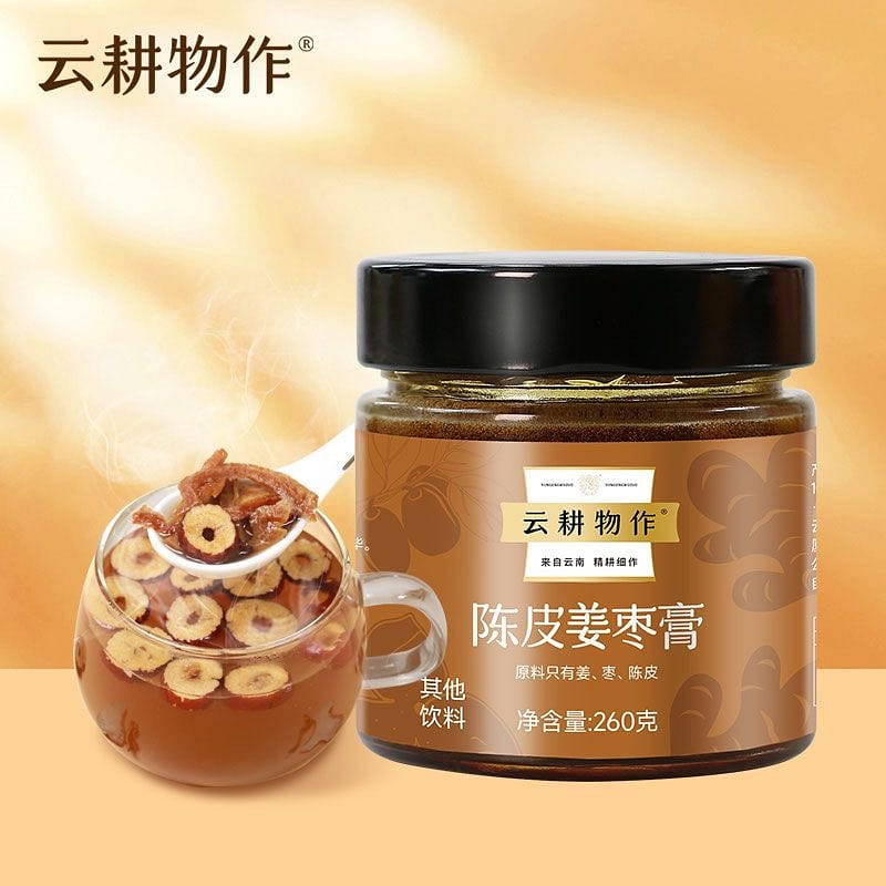 Tangerine peel, ginger, and jujube tea - a women's 260 g
