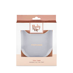 Pawsome Gray Ceramic Tea Tray 1 份