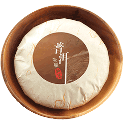 香港直送 樓上 普洱茶餅(熟茶) 328 克