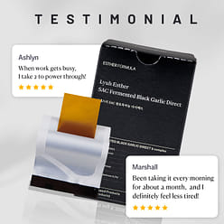 Lyuh Esther SAC Fermented Black Garlic Direct 1 each