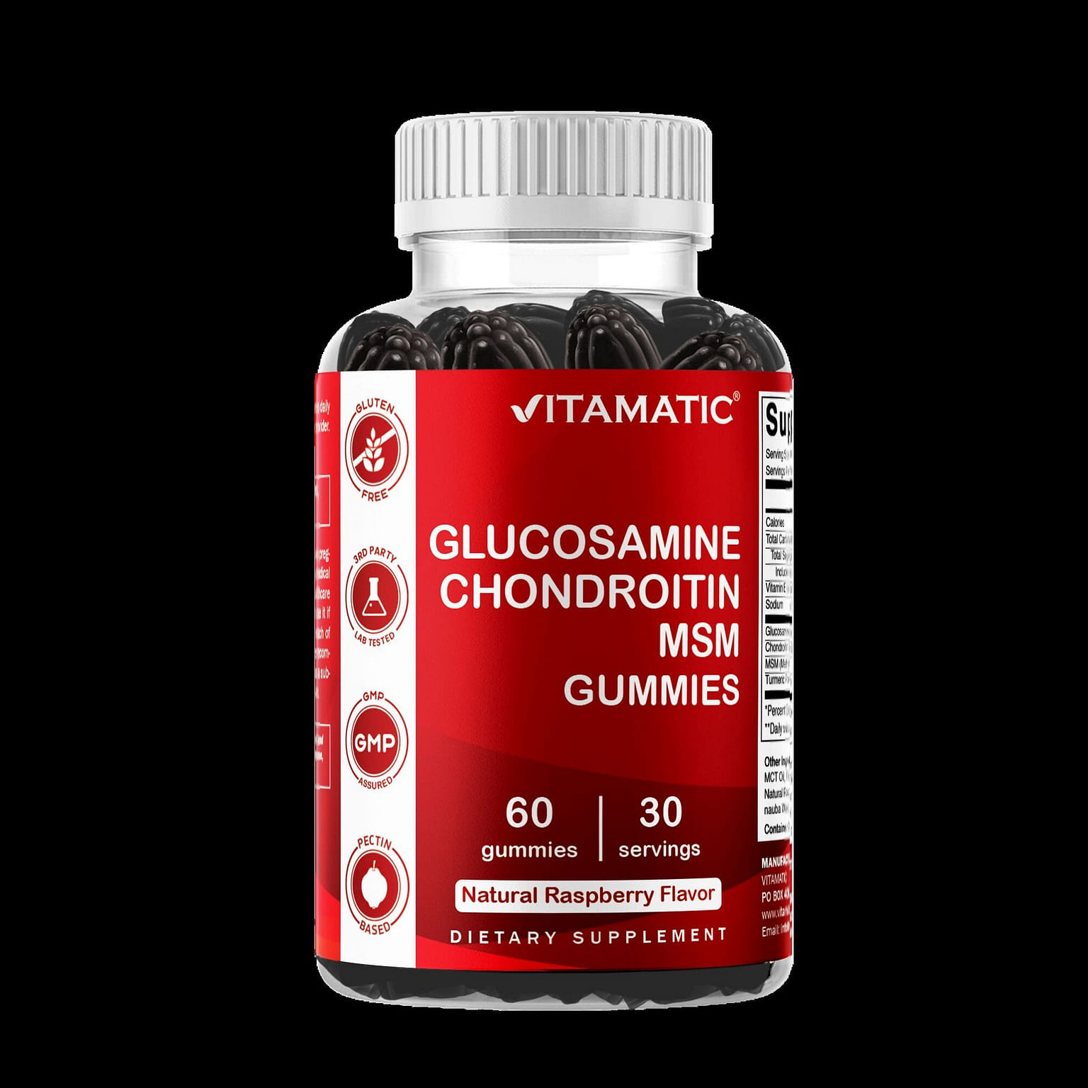 Glucosamine Chondroitin MSM & Vitamin E 60 Gummies 1 each