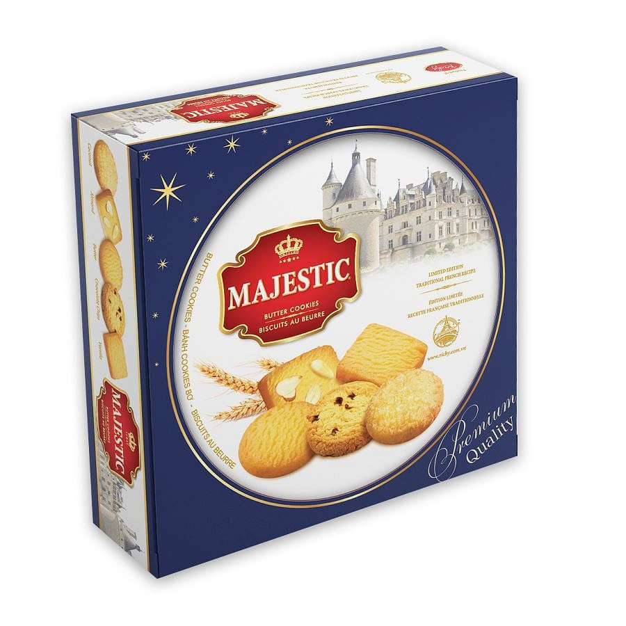 Majestic Butter Cookies Blue 382 그램