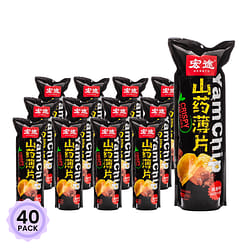 Hongtu Yam Chips, Sauce Flavor 90 g*40 pack