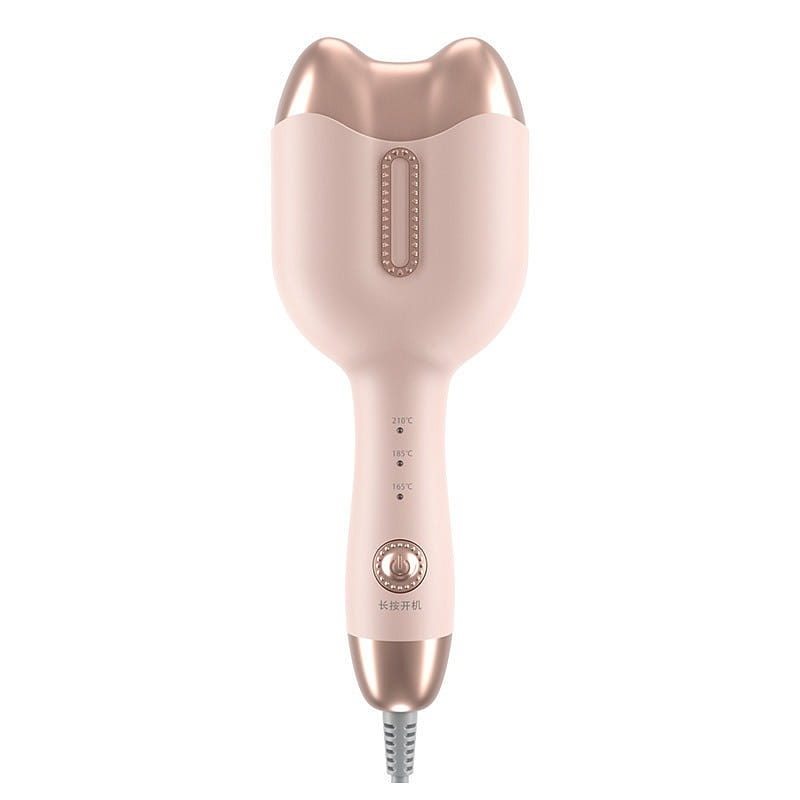 110V Lazy Manicure Hairdresser Curling Iron Egg Curl Clipper Pink 1 개