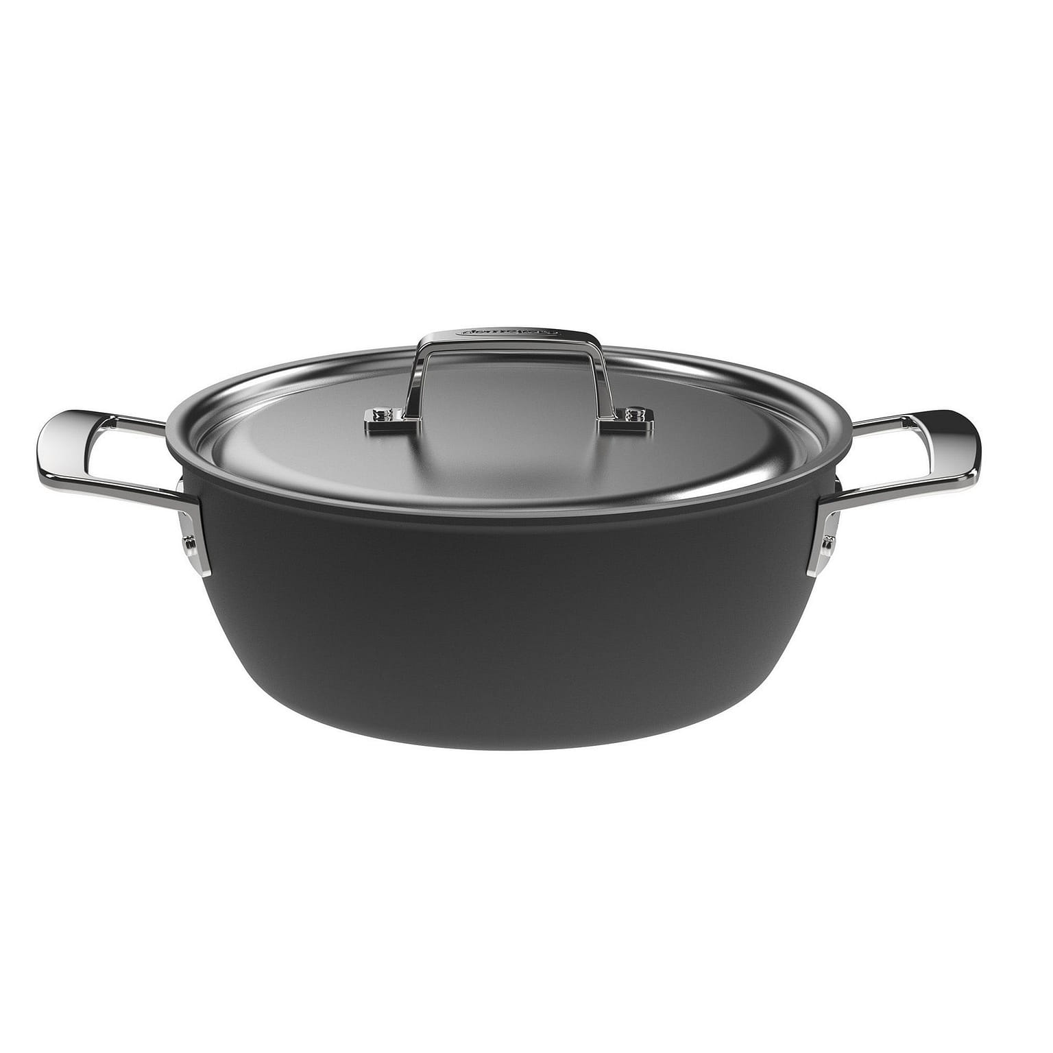 Demeyere Black 5 Stainless Steel with Ceramic exterior coating 3.5-qt Dutch Oven 1 개