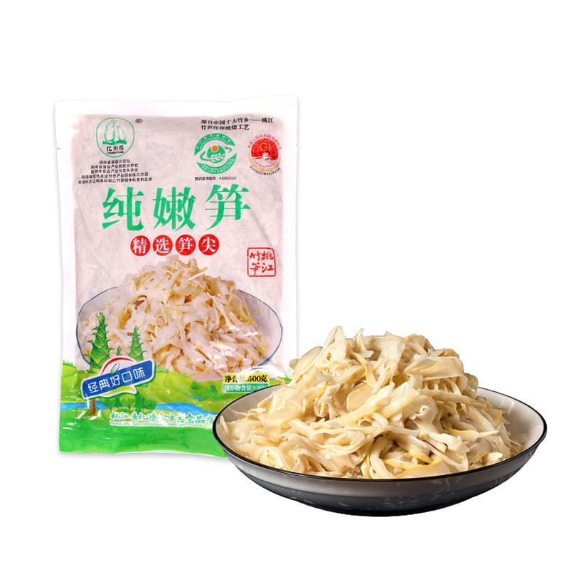 【邹有才】糯米笋即食 原味嫩笋尖 免切嫩竹笋 500 克