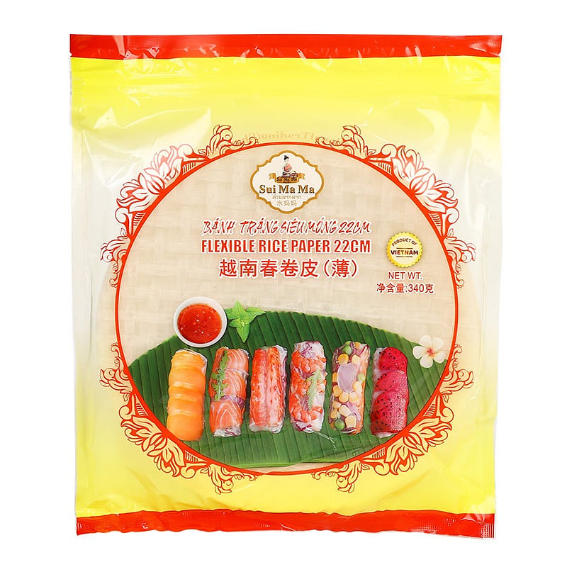 About 40  Water Mama Vietnam spring roll wrapper 340 그램