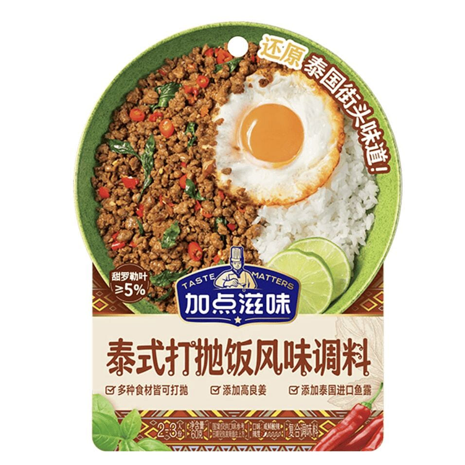 타이 바질 돼지고기 덮밥 소스 60g 60 그램