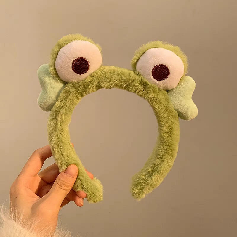 Cute and quirky cartoon frog animal headband 1 each