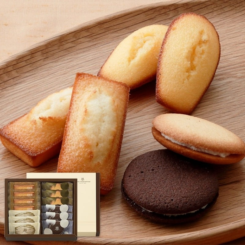 Henri Charpentier cookies Financiers and Madeleines 13 pieces 1 each