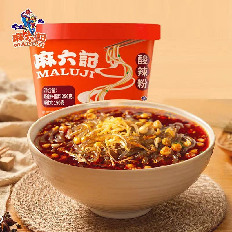 Spicy and sour noodles 256g*2 barrels 2 กล่อง