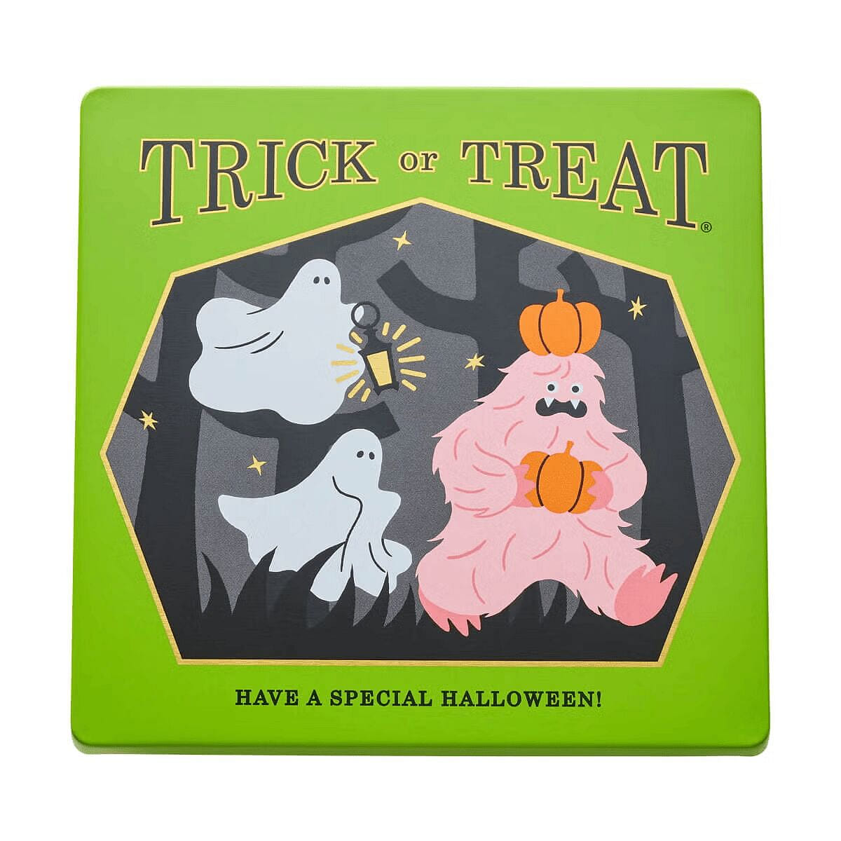 MOROZOFF Halloween Vanilla Chocolate Cookie 5pcs 1 can