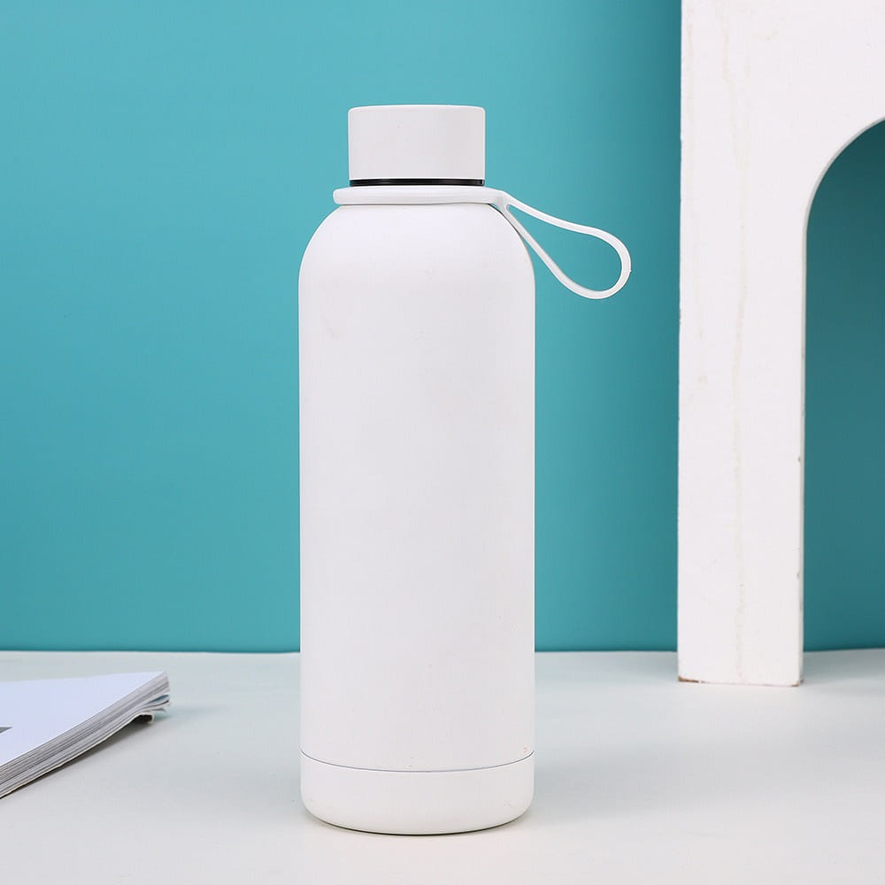 304 Stainless Steel Outdoor Insulated Water Bottle 500ml Mentionable White 1 개