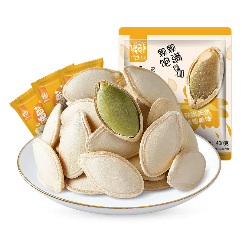 Huawixiang Salt-Baked Pumpkin Seeds 400g 400 그램