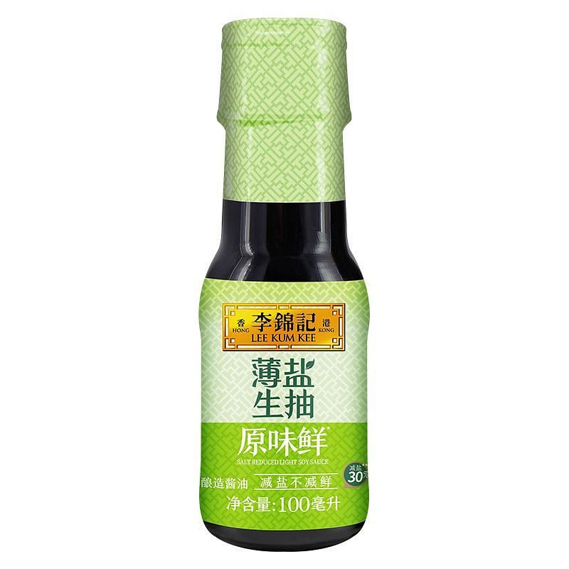 Lee Kum Kee  Less Salt Light Soy Sauce, 100ml 1 bottle