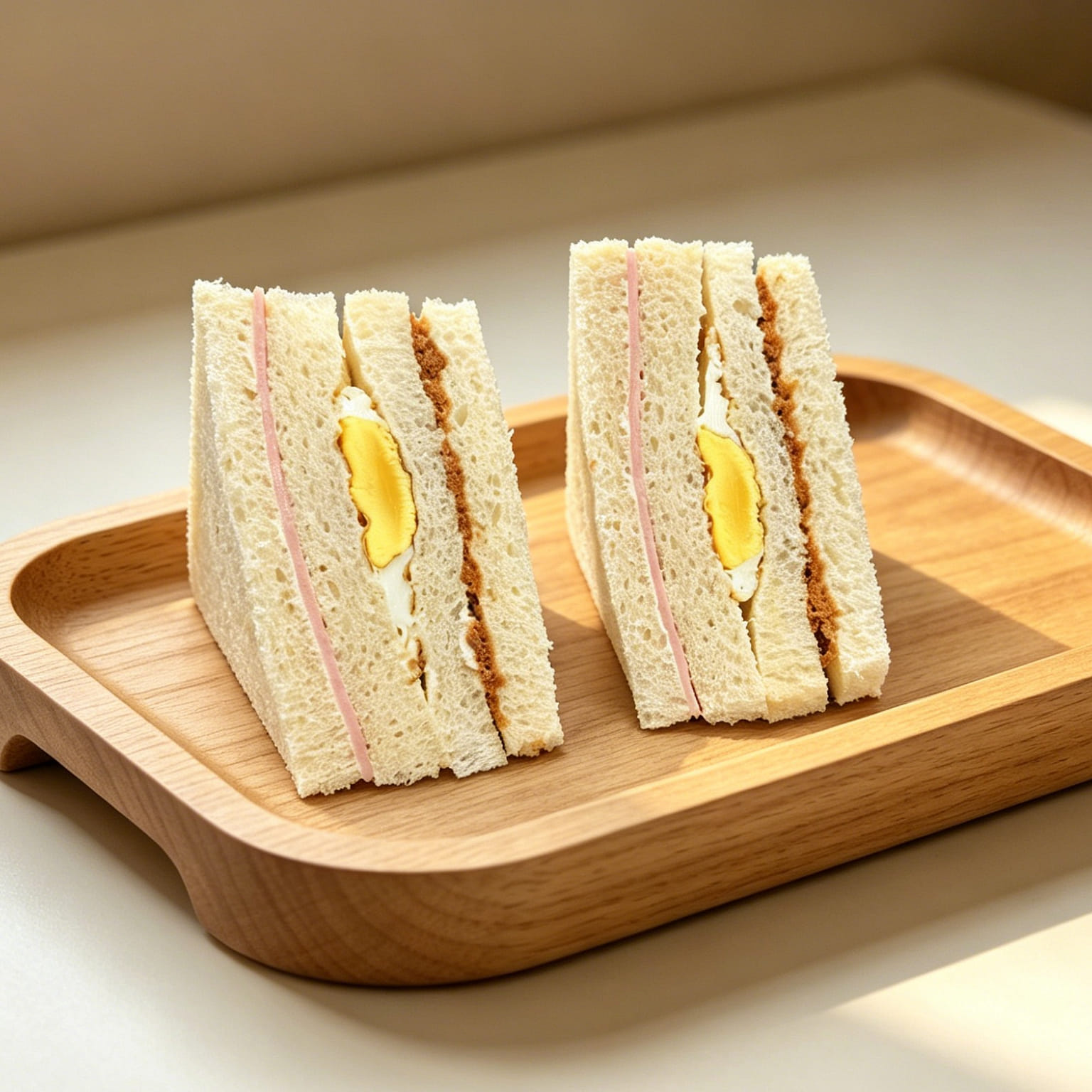 Pork Floss & Ham Egg Sandwich 2pcs 1 each
