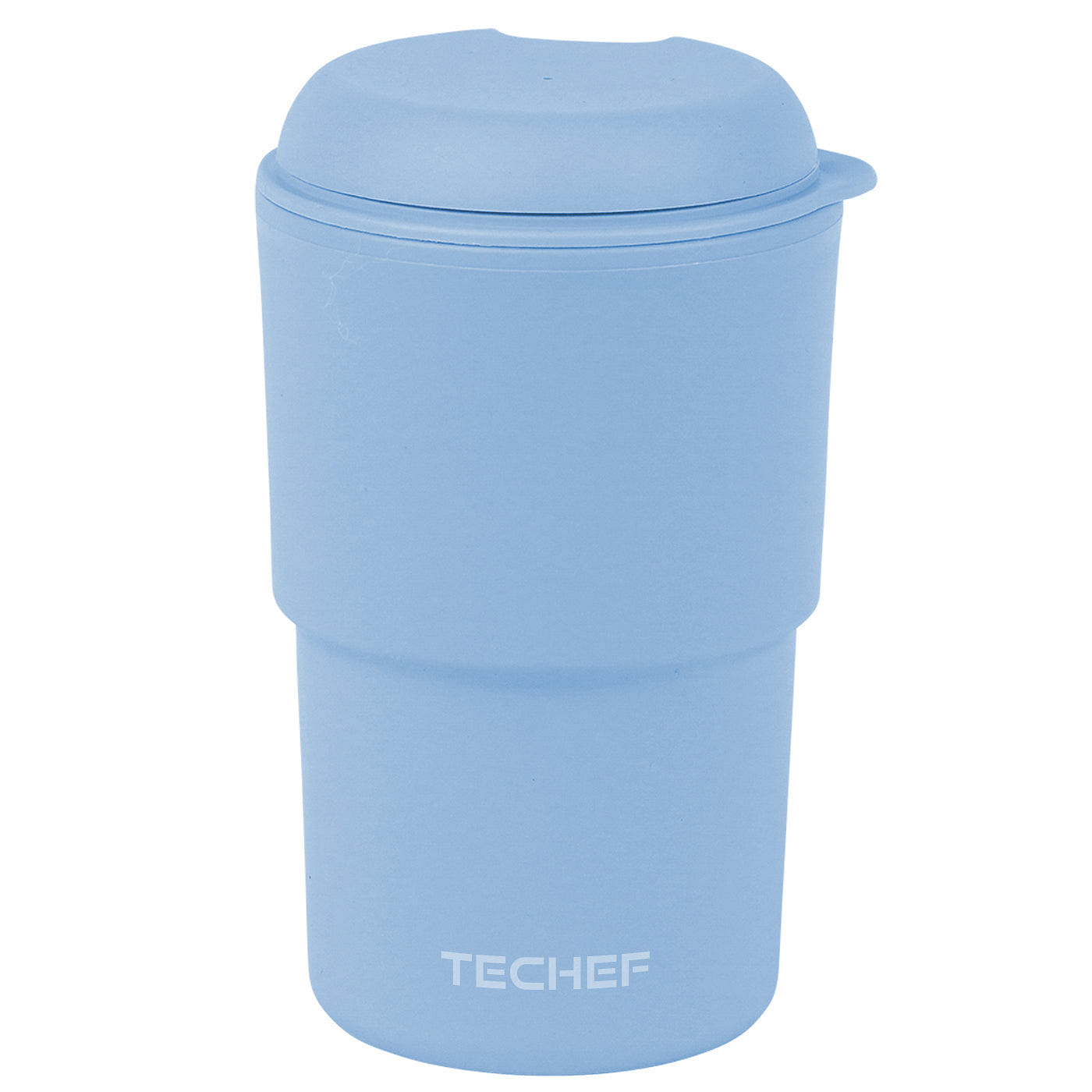 TECHEF Pastell Insulated Tumbler with Lid Blue 1 each