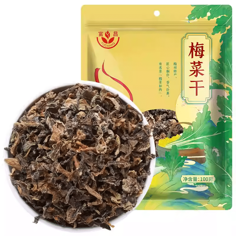 Fuchang Preserved Mustard Greens 100g*1 bag 100 g