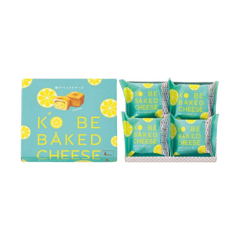 Fresh Lemon Cheese Sandwich Lemon Shortbread 4 Pcs 1 box