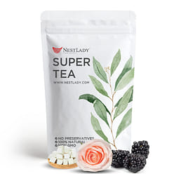 NESTLADY 산딸기 장미 복령 차, 비타민 C 미용 차 20 개입