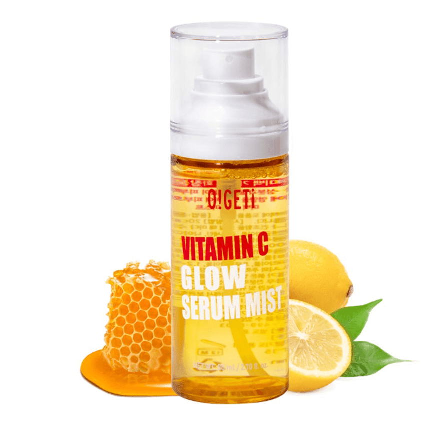 O!GETi Vitamin C Glow Serum Mist Hydrate your skin with Vitamin C Honey & Propol 80 밀리리터