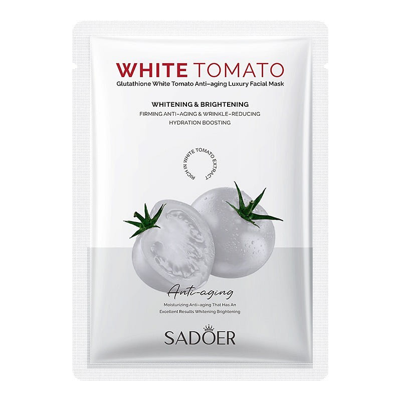 SADOER Glutathione White Tomato Luxury Mask 5-Pack 1 each