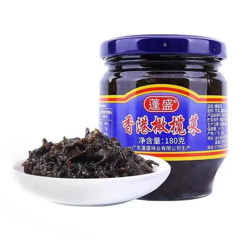 Olive vegetable Chaoshan specialty meal 180g*1 bottle 180 그램