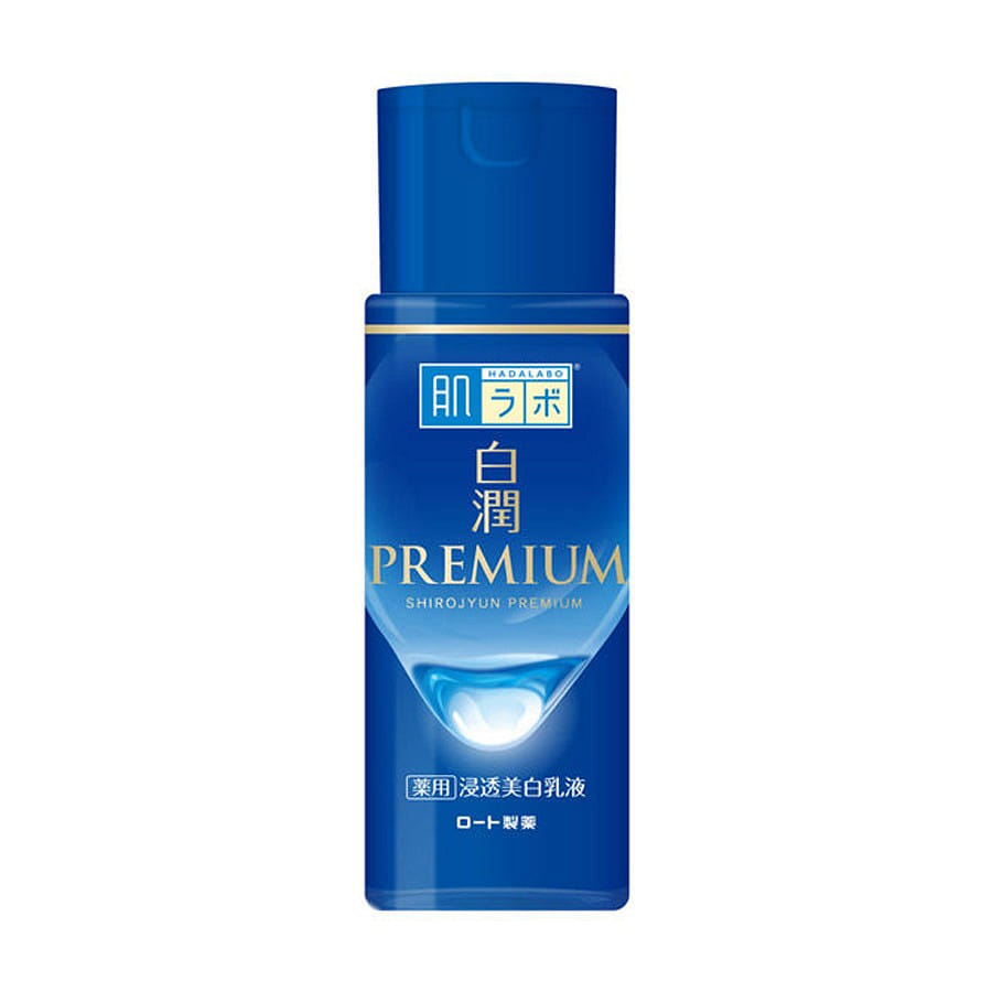 Hadalabo Shirojun Premium Whitening Milk Lotion 140 밀리리터