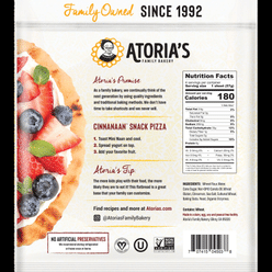 新 Cinnanaan 迷你馕饼 8 个