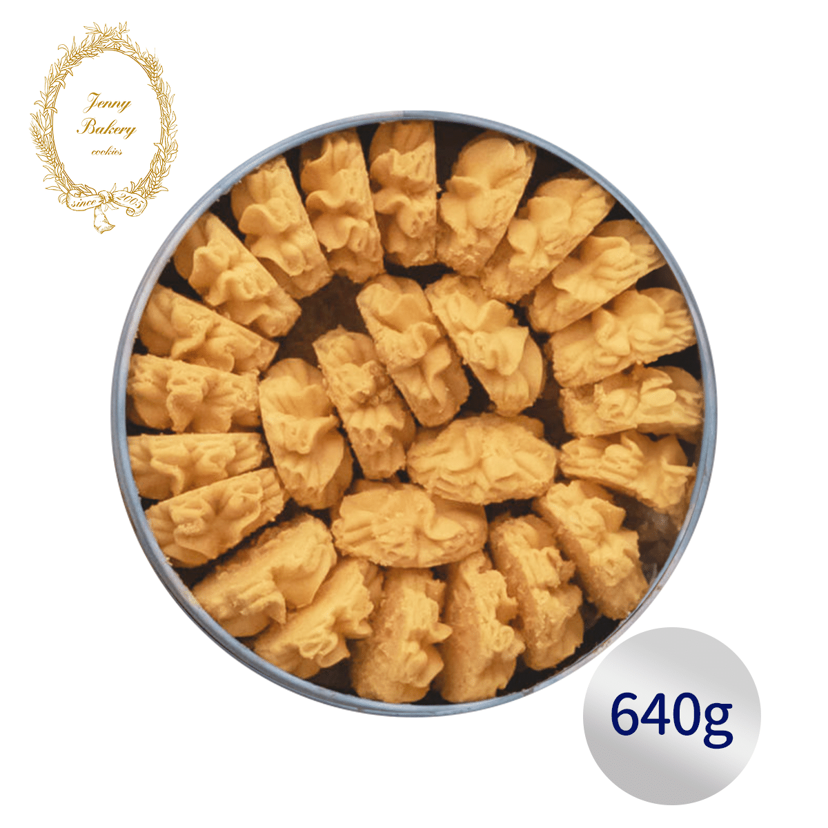 Hong Kong JENNY Cookies Butter Flower Cookies 640 g
