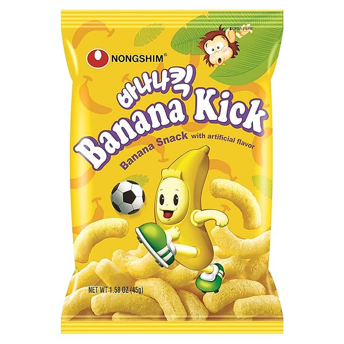 농심 바나나킥 4개입 4 팩