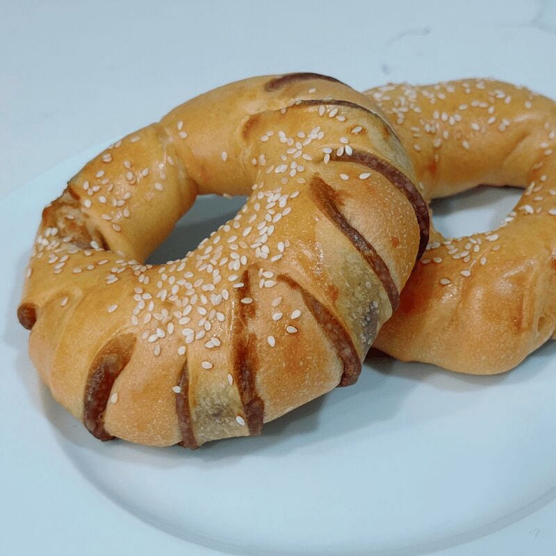 Taro Bread 2pcs 1 each