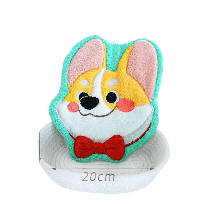 Thicken The Puppy Hand Towel-Shiba Lnu XL 1 개입
