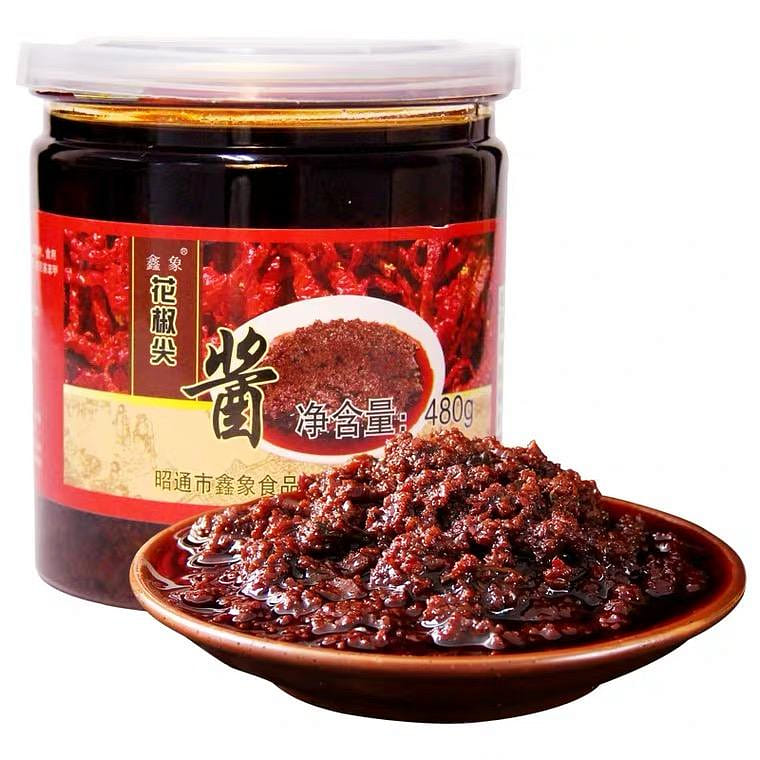 XINXIANG Sichuan Pepper Chili Sauce 480 그램