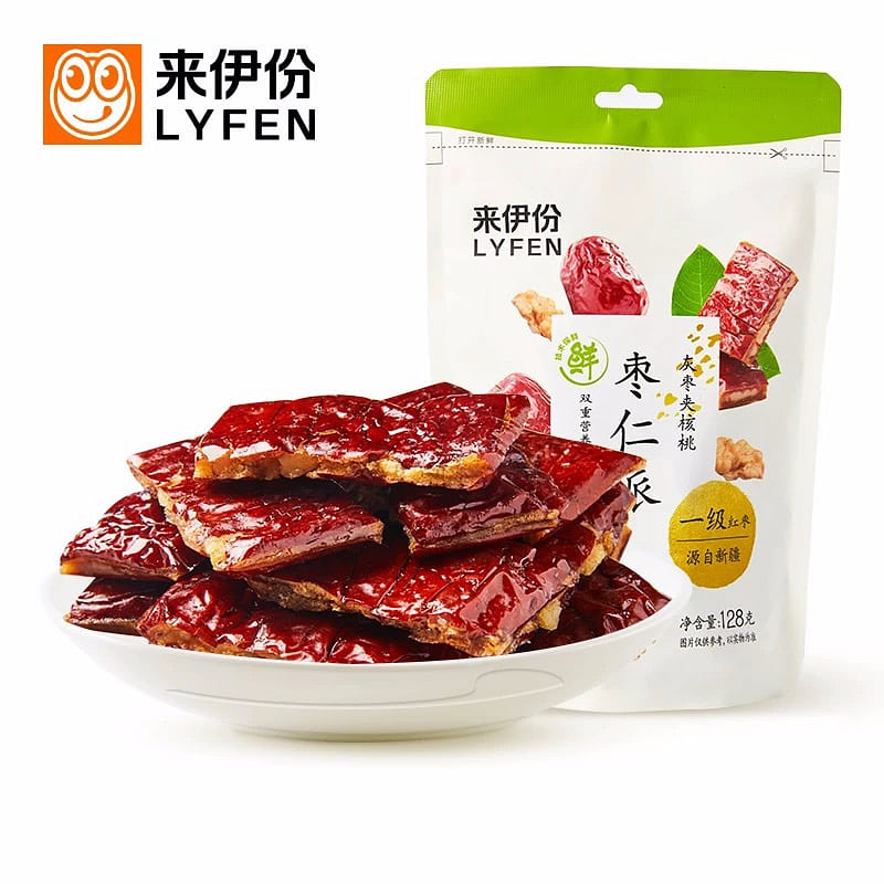 Laiyifen Walnut Sandwich Jujube 128 그램