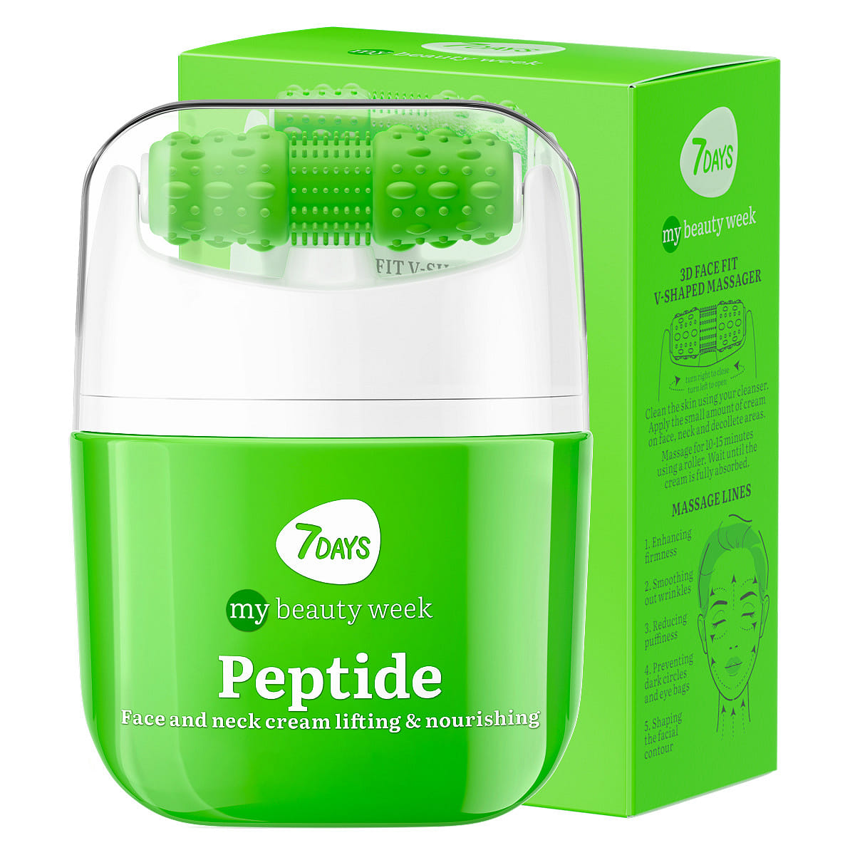 7DAYS Face & neck cream PEPTIDE 40 ml / 1.35 fl.oz