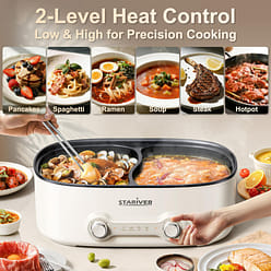 รับ 7L Electric Hot Pot with Divider, Electric Pot 1 each จัดส่ง | Weee ...