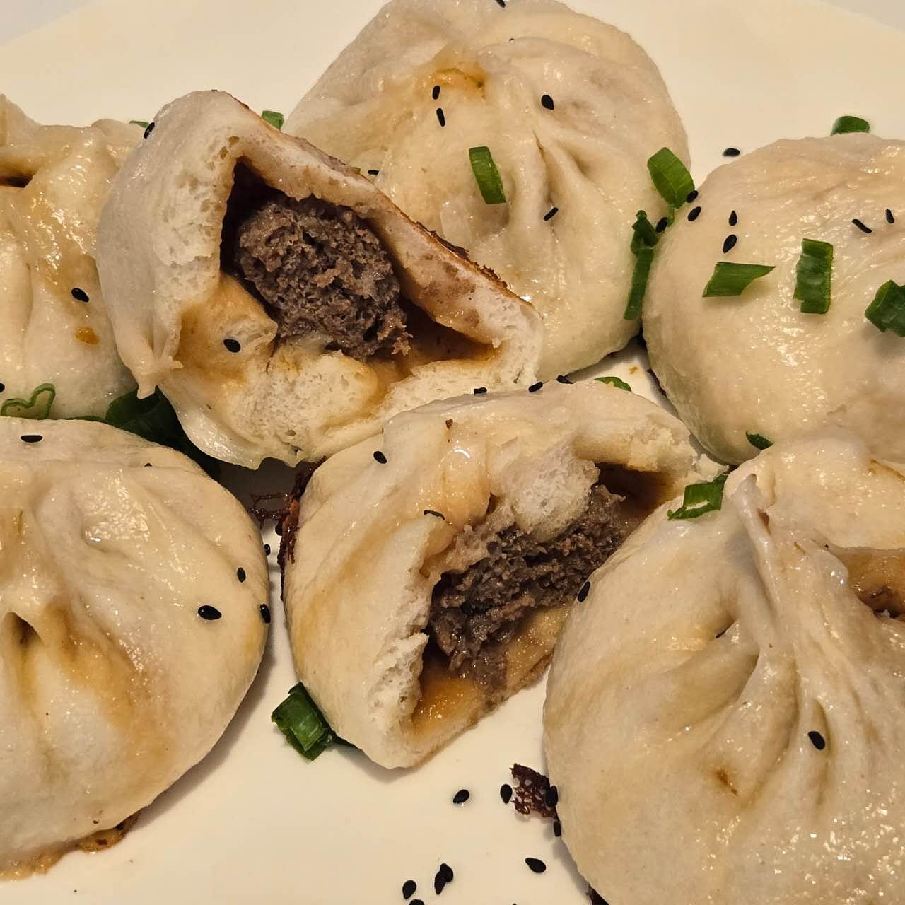 牛肉生煎包 6个 1 份