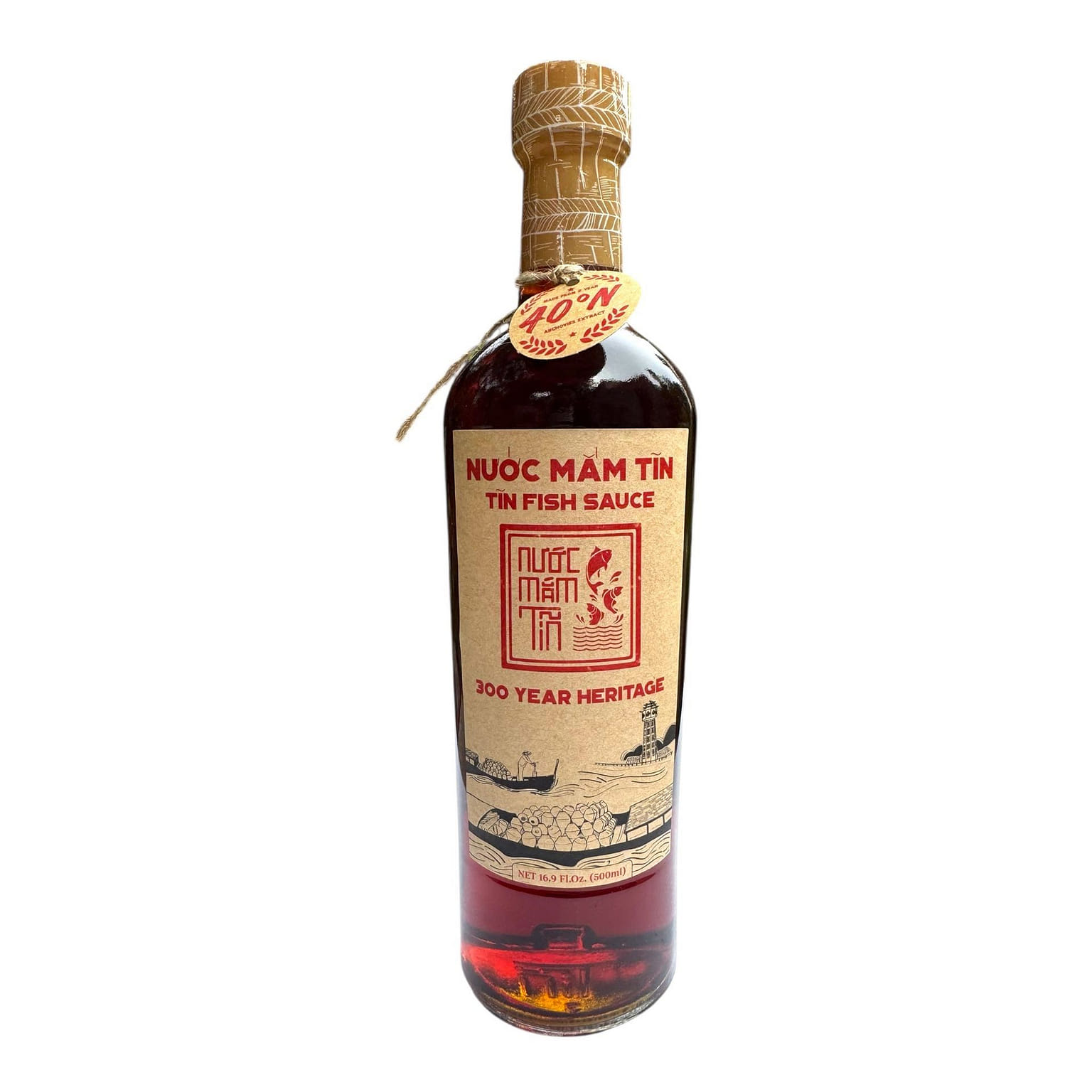 Original Vietnamese Anchovy Fish Sauce Tin Brand 500 ml