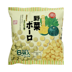 Nishimura Boro Vegtable pumpkin+Spinach 6packets 1 each