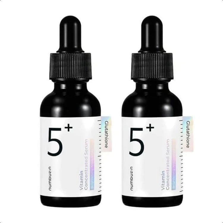 美容液 numbuzin 5+ Vitamin Concentrated Serum No.5+ Glutathione Vitamin Concentrated Serum