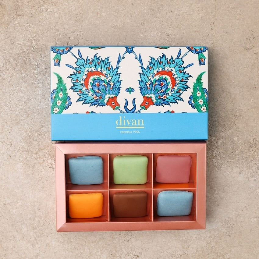 divan Ardworth Chocolate Assortment 6pcs 1 box