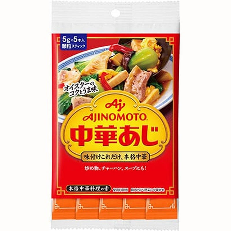 Ajinomoto Chinese Flavor 5g x 5 sticks 25g 1 each