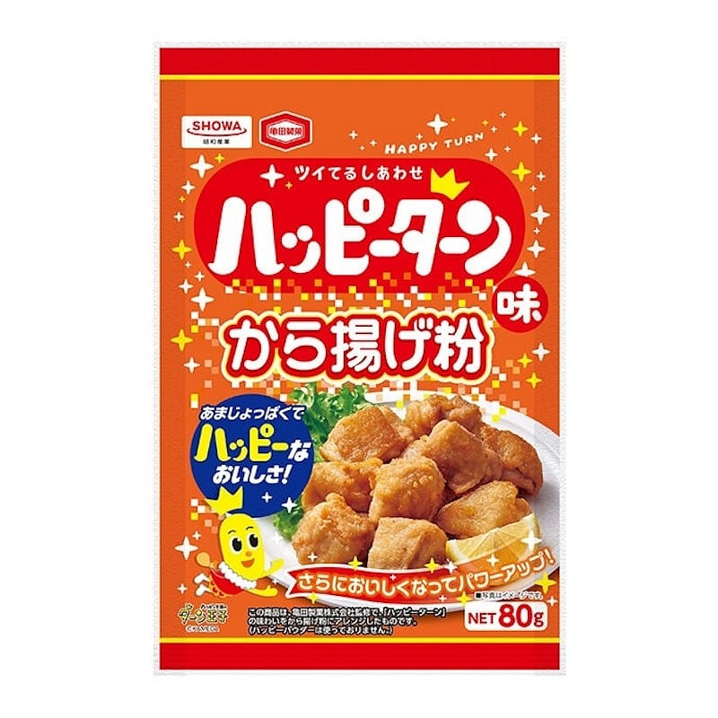 SHOWA X KAMEDA Fried Chicken Powder Happy TurnFlavor 80g 80 그램