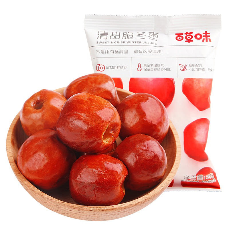 Baicao flavor Crisp winter date casual snack 35g/ bag 35 g