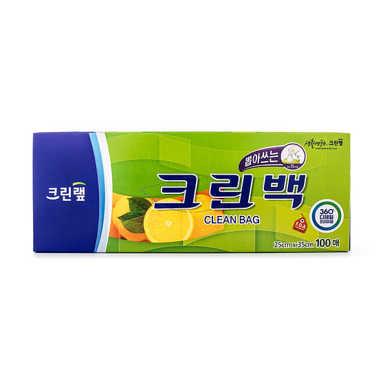 weee_grocery_Cleanwrap Plastic Bag Roll 25x35cm 100pc 1 box